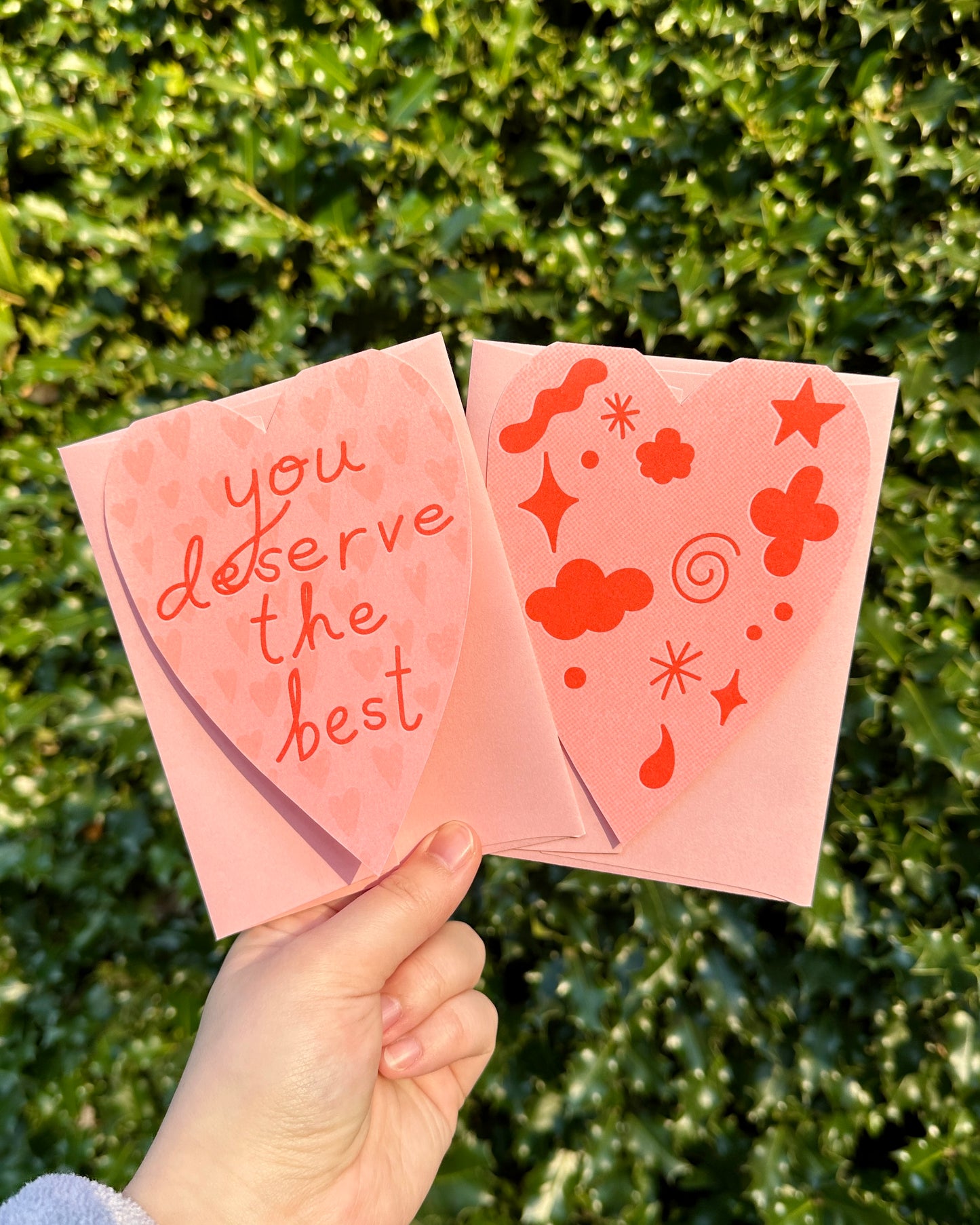 Valentine's Risograph Cards