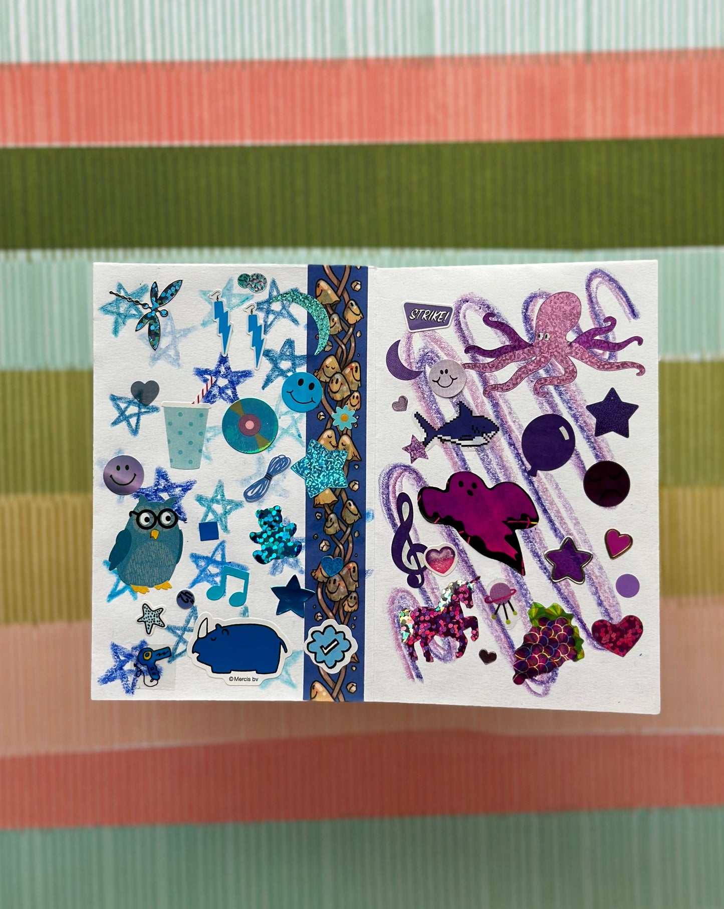 A Rainbow of Stickers Zine