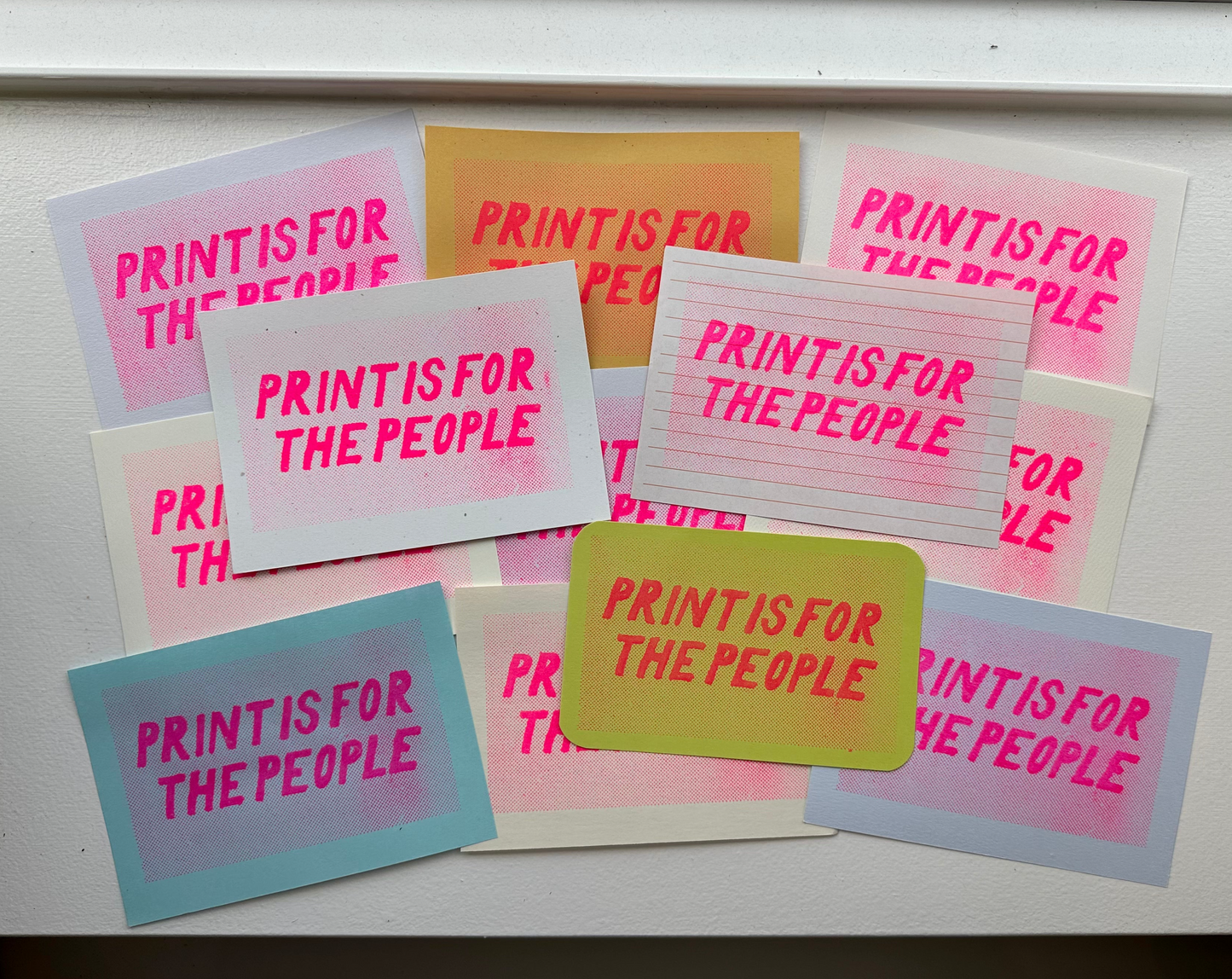 Print is for the People GOCCO Print