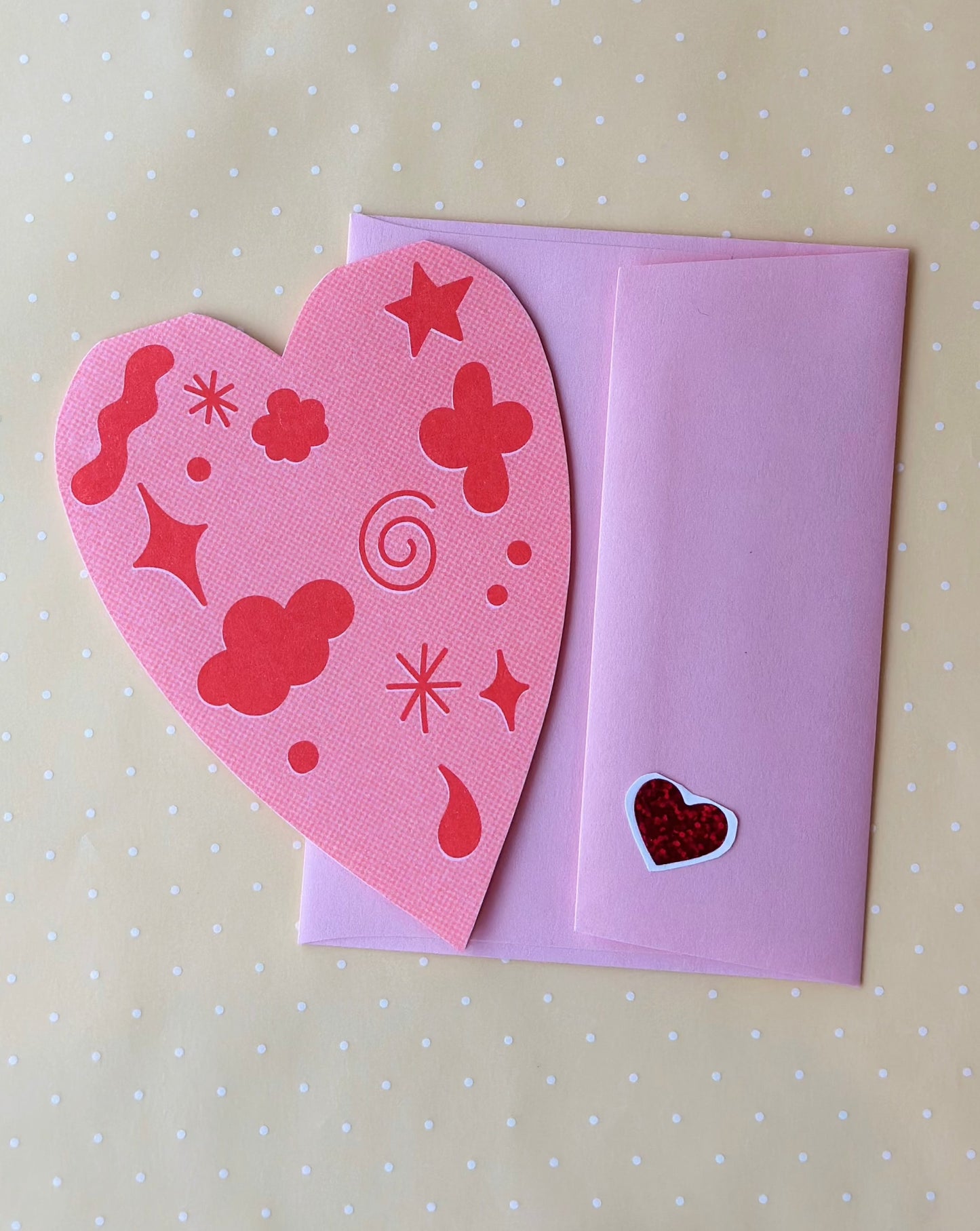 Valentine's Risograph Cards
