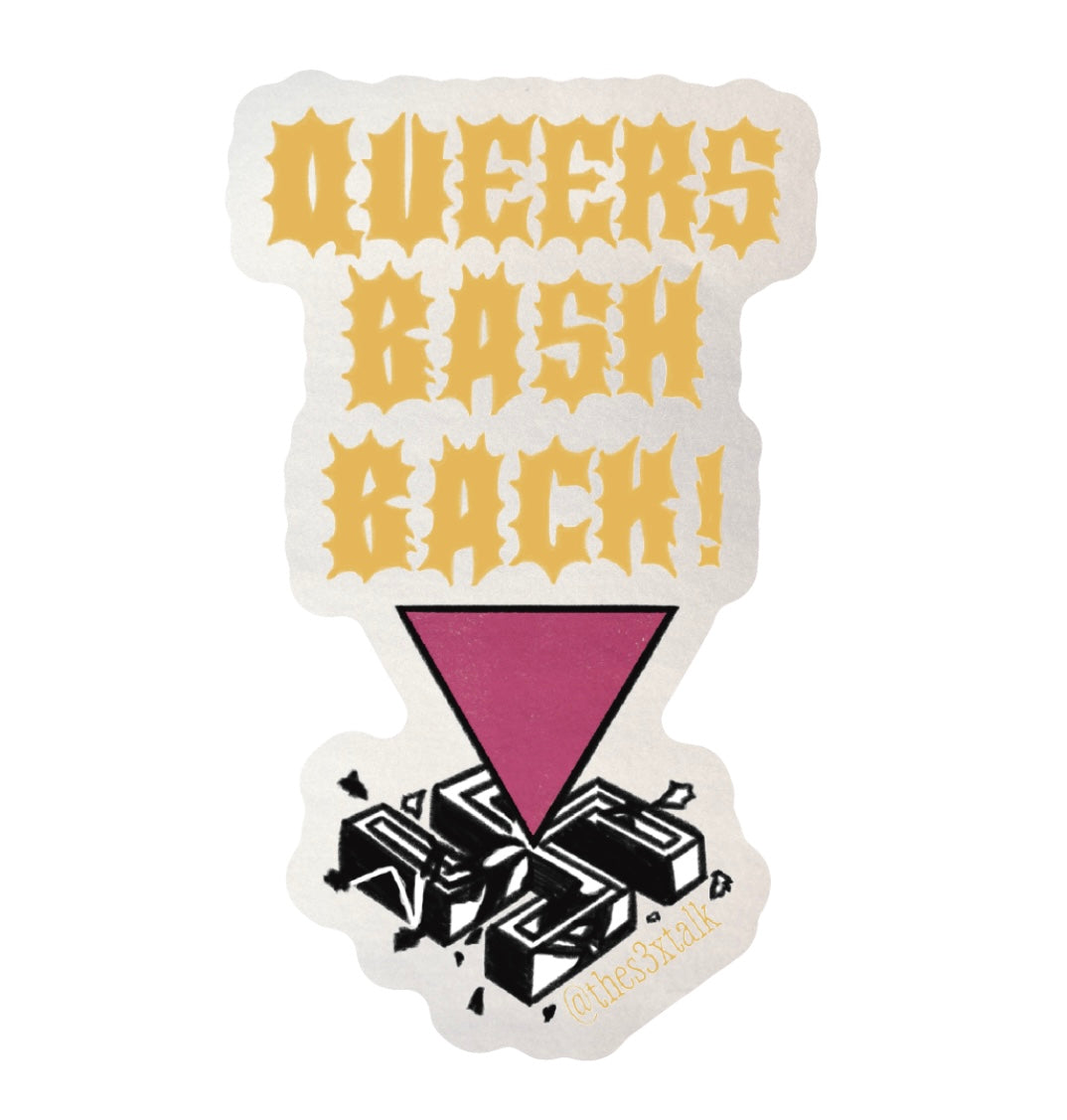 Queers Bash Back Sticker