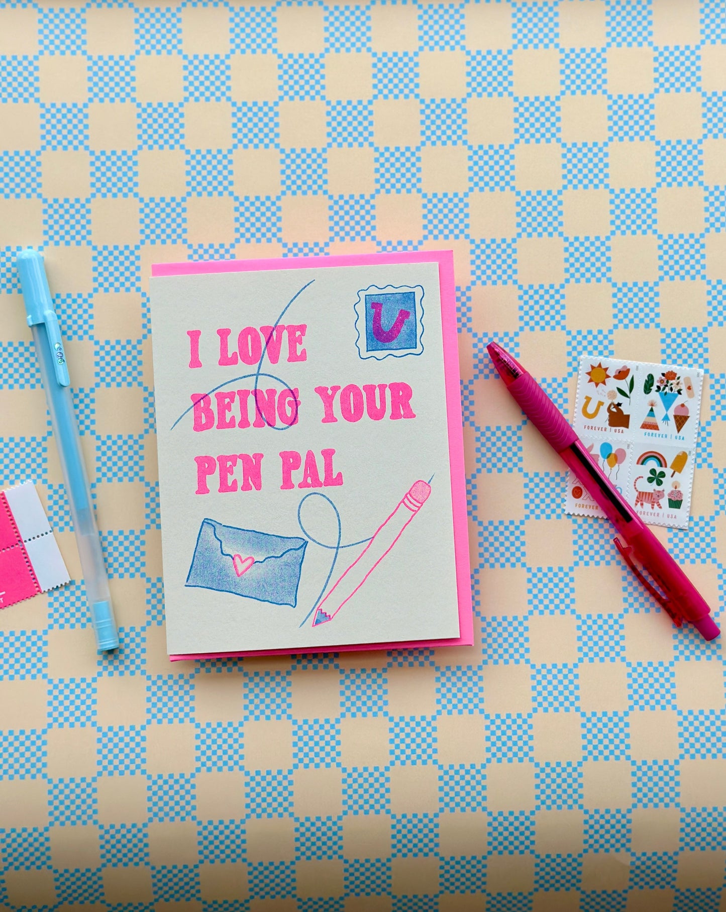 I Love Being Your Pen Pal Card