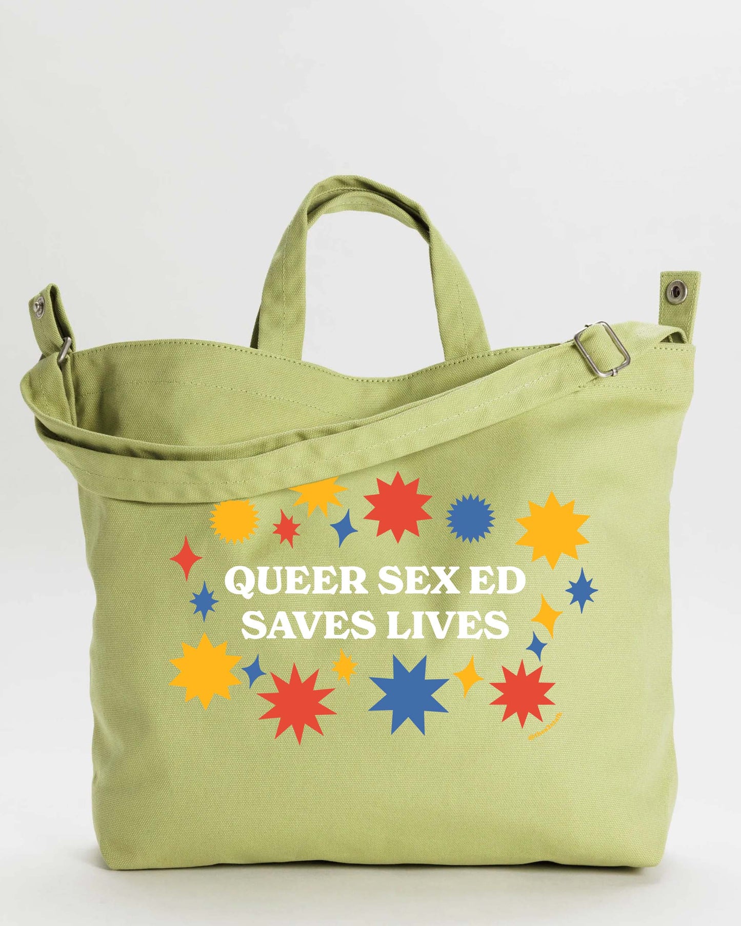 Queer Sex Ed Saves Lives Tote Bag