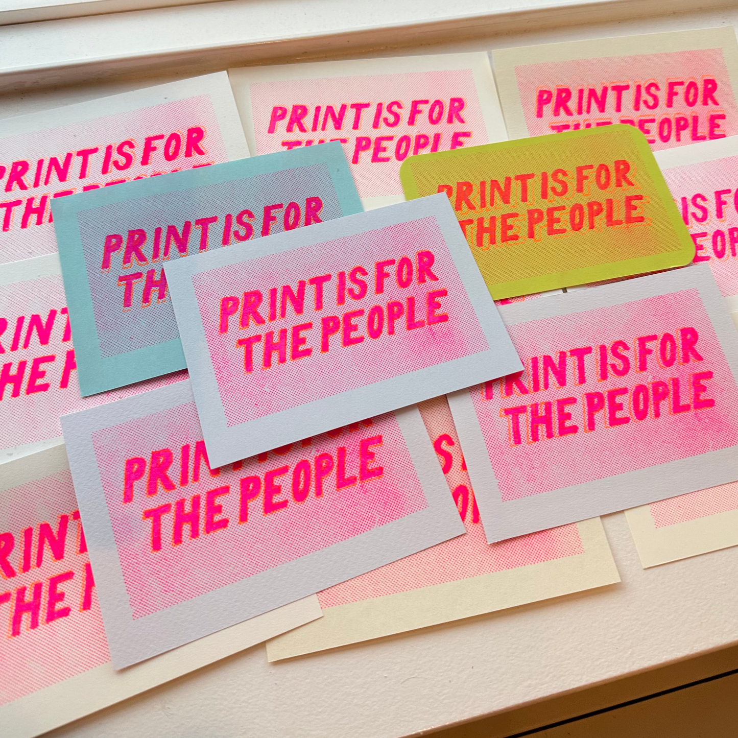 Print is for the People GOCCO Print