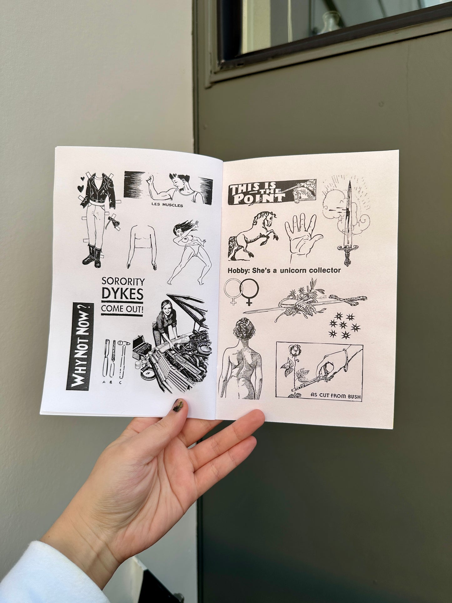 The Book of Lesbian Clipart Zine