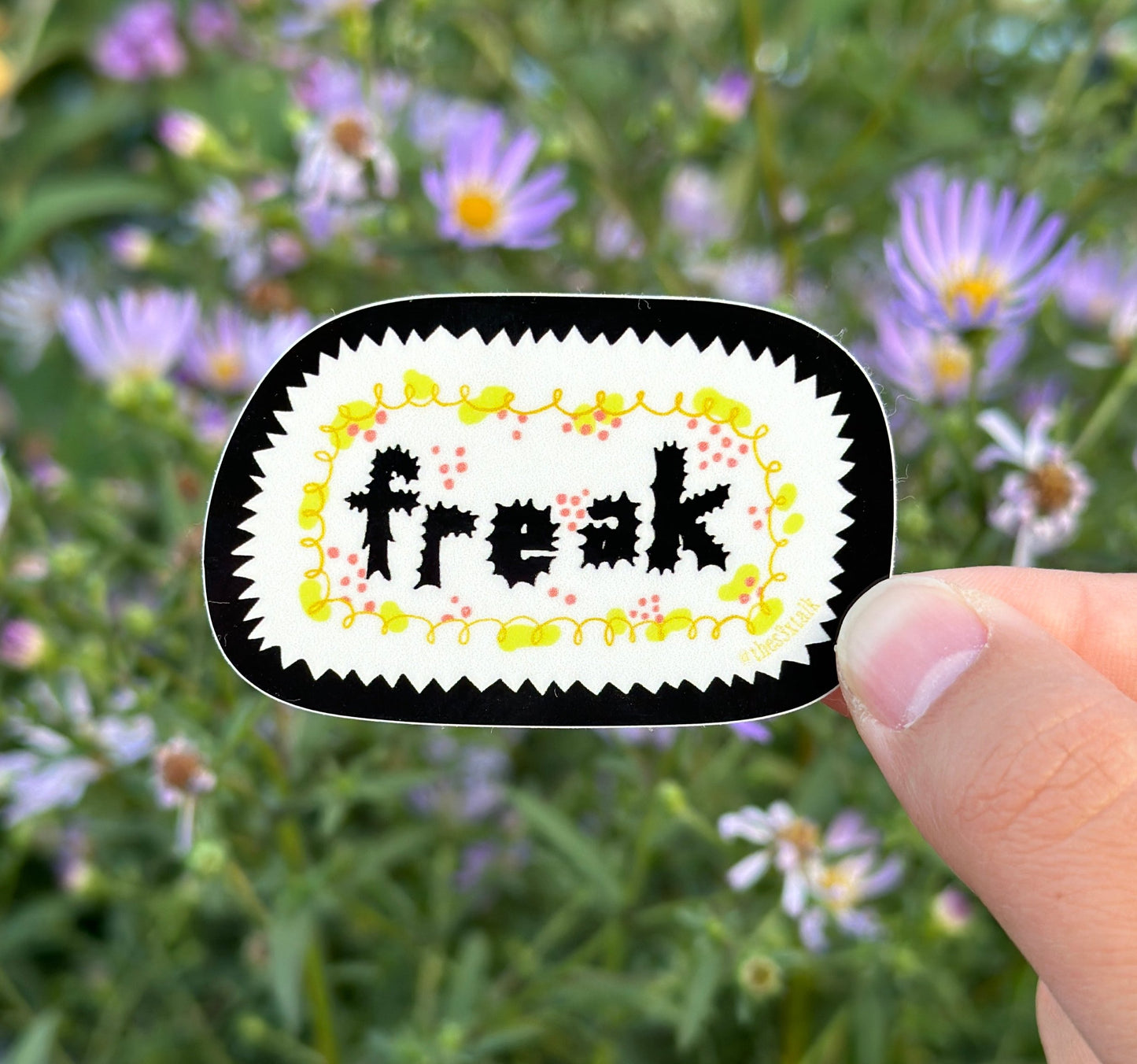 Freak Sticker