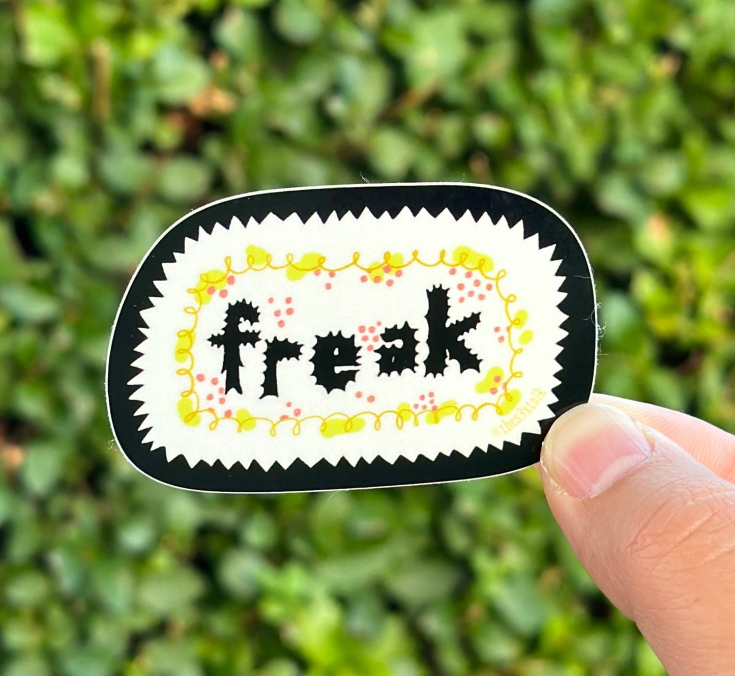 Freak Sticker