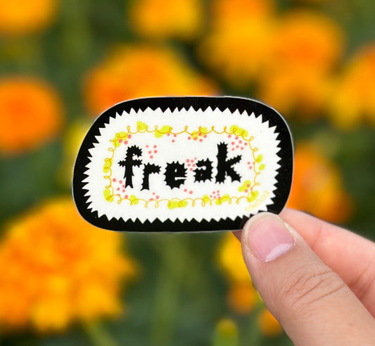 Freak Sticker