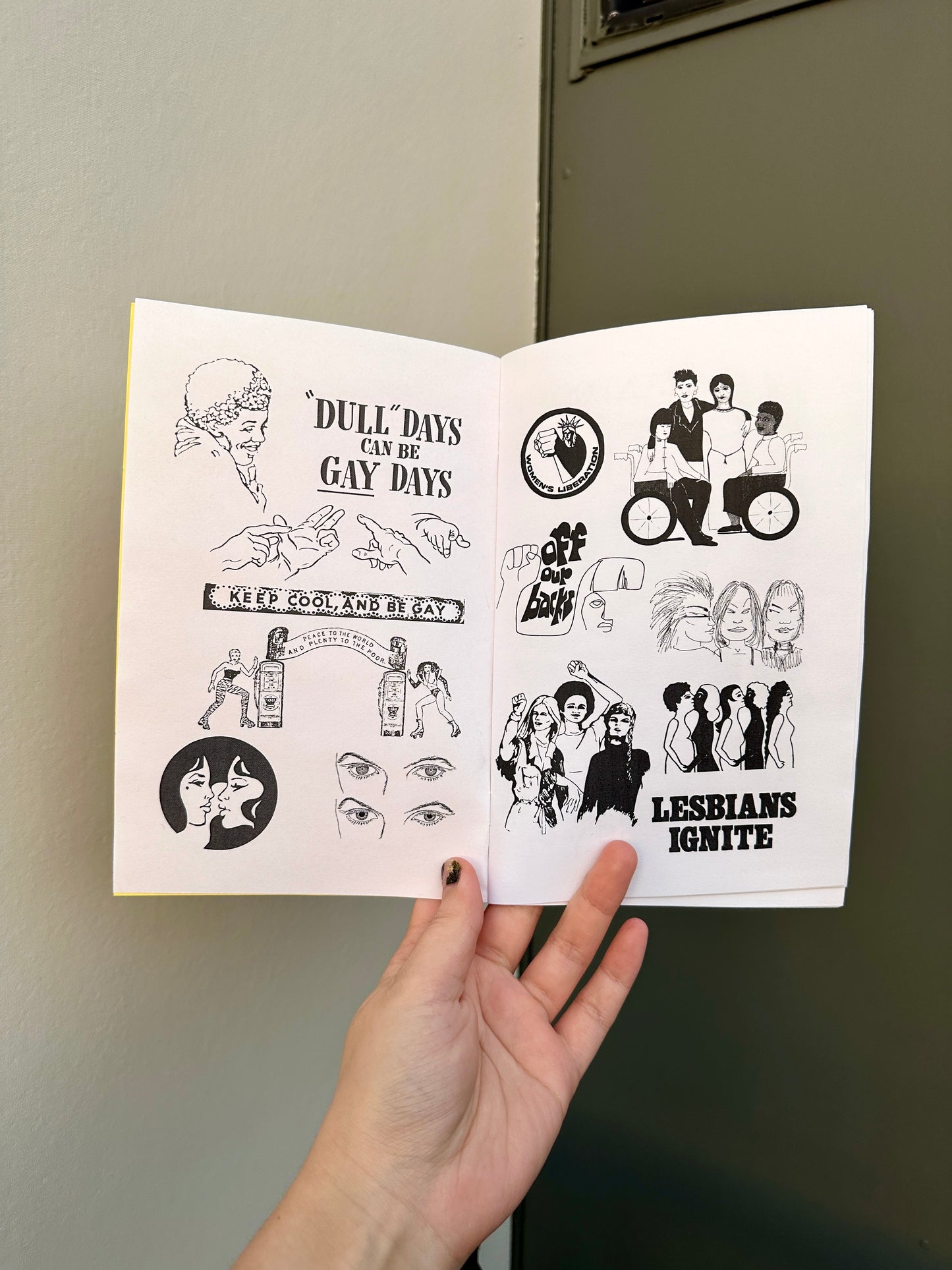 The Book of Lesbian Clipart Zine