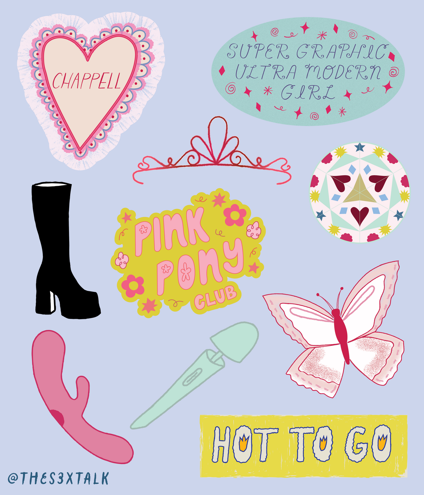 Church of Chappell Sticker Sheet