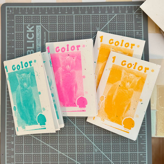 1 Color Riso Zine
