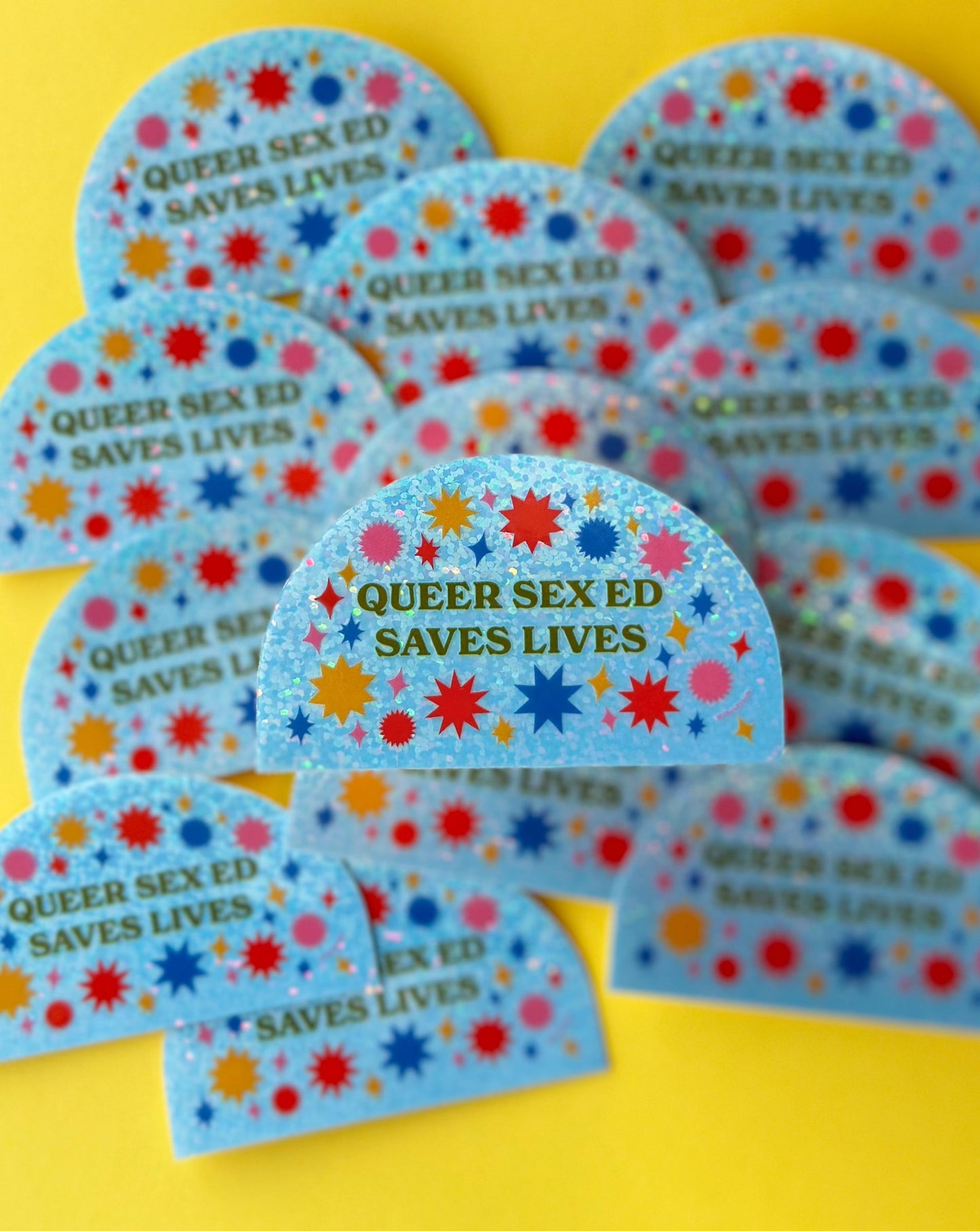 Queer Sex Ed Saves Lives Sticker