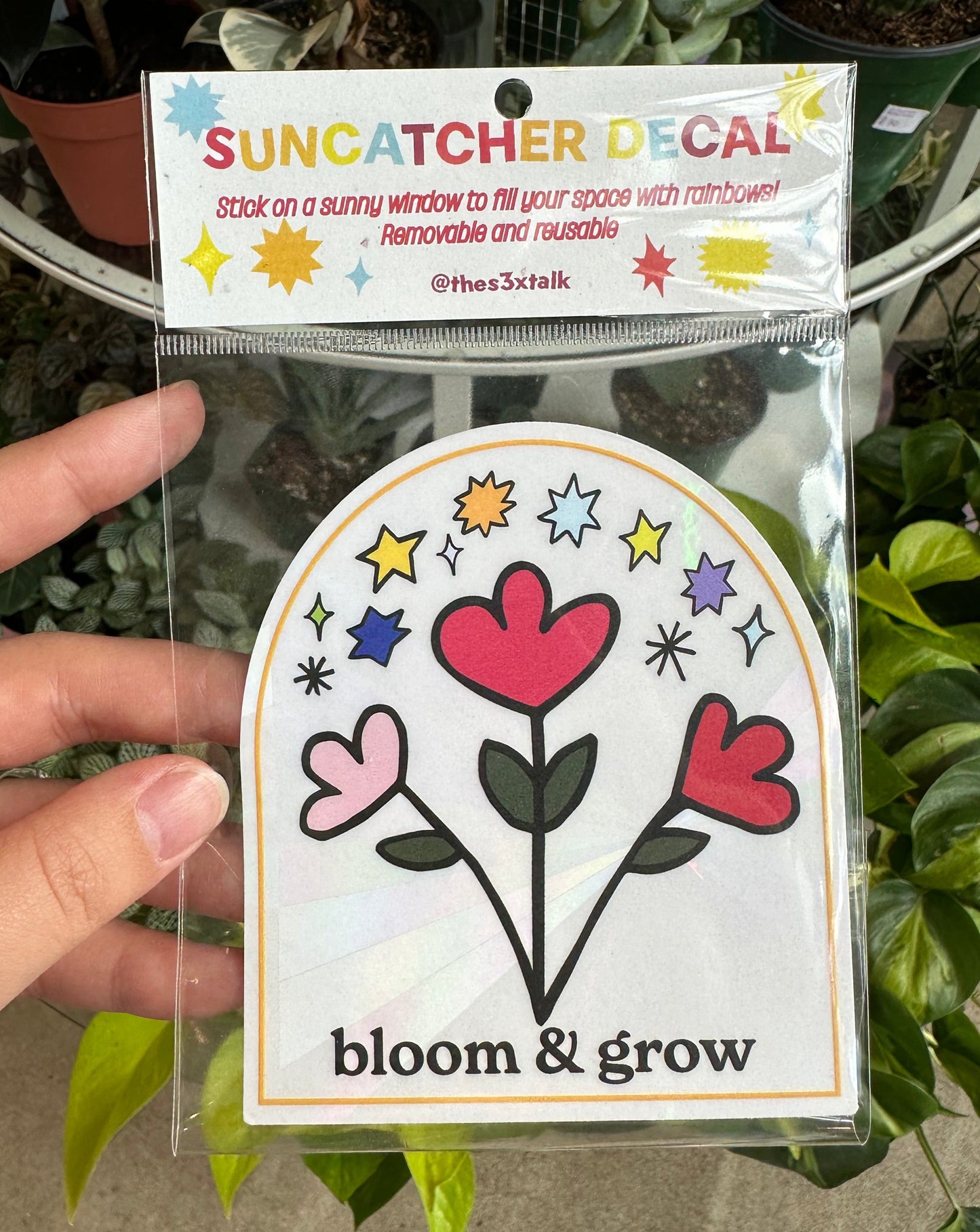 Bloom & Grow Suncatcher