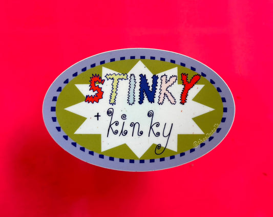 Stinky and Kinky Sticker